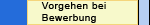 Vorgehen bei Bewerbung